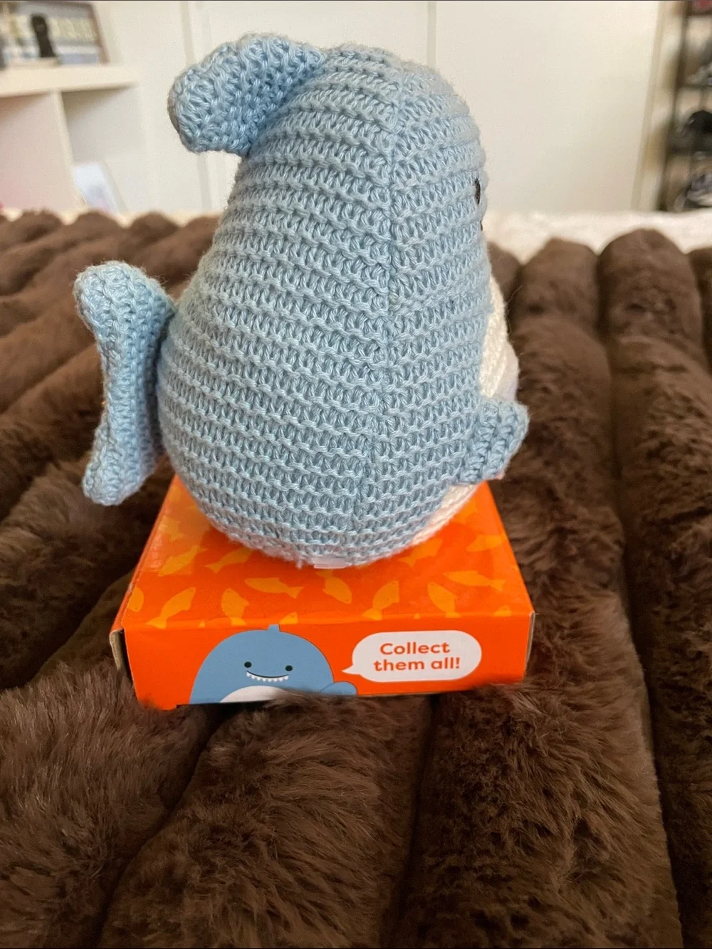 Shark Plush - Light Blue